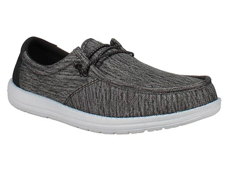 Eddie Bauer Men's Canvas Lace Up Loafer Size 8 - Bellso